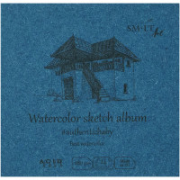 Альбом для акварели AUTHENTIC Baby 9х9см 280г/м2 24л SMILTAINIS (FB-24(280)/9)