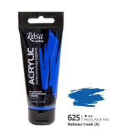 Краска акриловая, Кобальт синий, 60 мл, ROSA Gallery