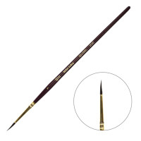 Кисть Белка круглая, 2080, № 1, к, Г, ROSA Gallery