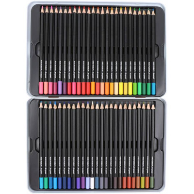 Набір кольорових олівців DUTCH MASTERS, Нічна варта, Рембрандт, 50шт., метал, Bruynzeel