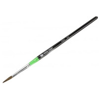 Пензель Поні кругла, 612, № 5, коротка ручка ROSA Studio