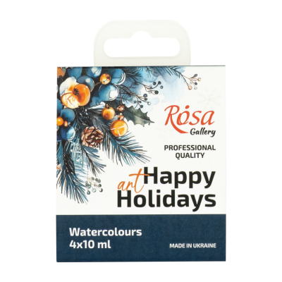 Набір акварельних фарб Special Edition №2 4×10 мл картон ROSA Gallery