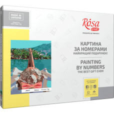 Картина за номерами набір Relax ROSA START, 35х45 см, у коробці