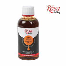 Олія лляна полімеризована, 250 мл, ROSA Gallery