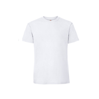 Футболка мужская размер L (53x72 см) белый 160 г/м2 100% хлопок