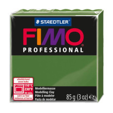 Пластика Fimo Professional, Зеленая травяная, 85 г.