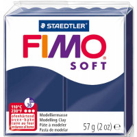 Пластика м'яка Fimo Soft, Синя королівська, 57 г.