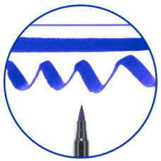 Маркер-кисточка акварельные KOI, Пурпурный (24), Sakura