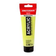 Краска акриловая AMSTERDAM, (664) Желто-зеленый светлый, 120 мл, Royal Talens