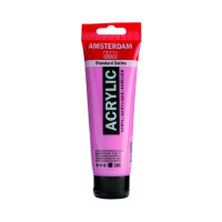 Краска акриловая AMSTERDAM, (385) Хинакридон розовый светлый, 120 мл, Royal Talens