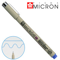 Линер PIGMA Micron (0,8), 0,5 мм, Синий, Sakura