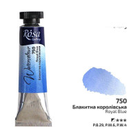 Фарба акварельна, Королівська блакитна, туба, 10 мл, ROSA Gallery