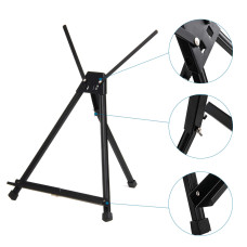 Мольберт настольный SINOART, 44x33x44(57) см, высота полотна до 57 см, металлический