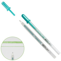 Ручка гелевая, GLAZE 3D-ROLLER, Зеленый, Sakura