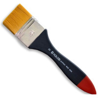 Кисть Синтетика флейц, Wide 8044, № 50, короткая ручка KOLOS