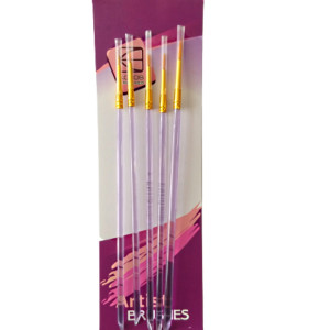 Набор кистей 7011, синтетика круг, 5 шт, KOLOS