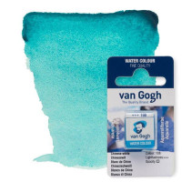 Краска акварельная Van Gogh 661 Бирюзовый зеленый кювета Royal Talens