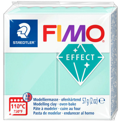 Пластика Fimo Effect Мятная пастельная, 57г, (8020-505)
