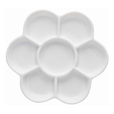 Палитра для акварели SINOART Квітка, фарфор, диаметр 15 см