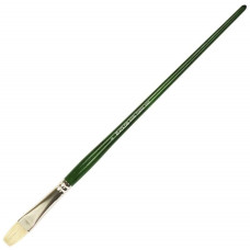 Пензель Щетина плоска, Classic 2402F, № 8, довга ручка KOLOS