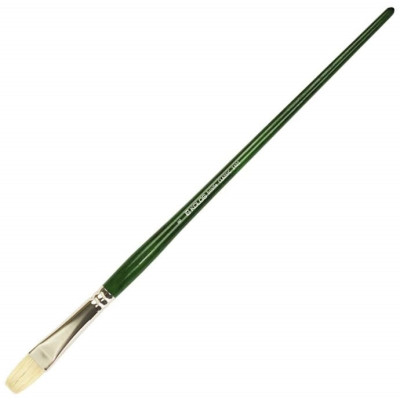 Пензель Щетина плоска, Classic 2402F, № 8, довга ручка KOLOS