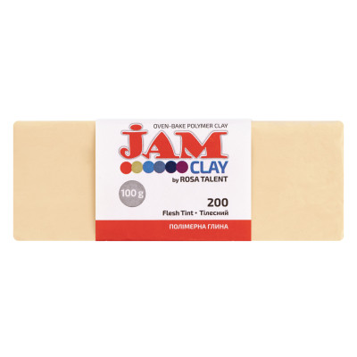 Пластика Jam Clay, Телесный, 100г, ROSA Talent