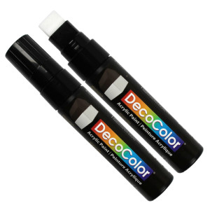 Маркер акриловий, Чорний, 15 мм, 515-S, Marvy (51500100)