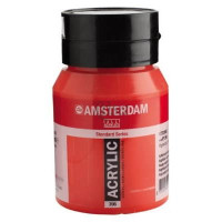 Краска акриловая AMSTERDAM, (396) Нафтоловый красный средний, 500 мл, Royal Talens