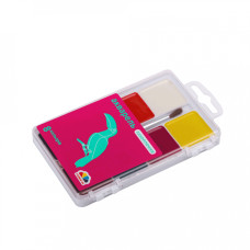 Набор медовой акварели с кисточкой Восторг ГАММА, 8 цв., пластик