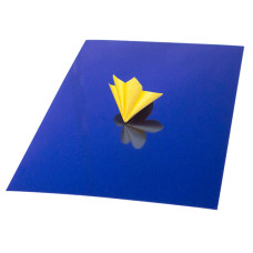 Картон Зеркальный для дизайна, Синий/белый, 25х35 см, 280г/м2, NPA (NPA142053)