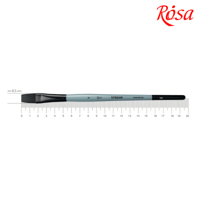 Пензель синтетика плоска серії STREAM 134 № 7