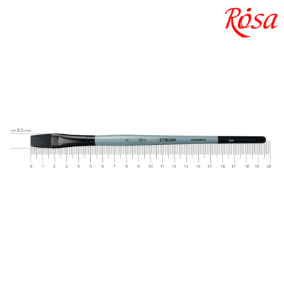 Пензель синтетика плоска серії STREAM 134 № 7