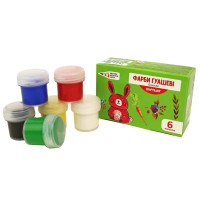 Краски гуашевые CRAFT JOY 6 цв.*10 мл, ГАММА