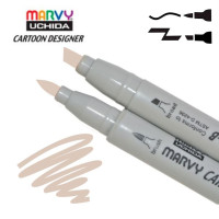 Маркер двосторонній Marvy Сірий світлий 1900B-S