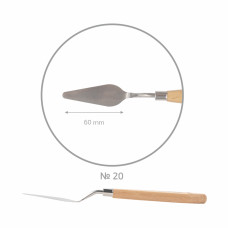 Мастихін ROSA Studio 11920 крапля, довжина 5,5 см, ст,код1009