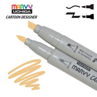 Маркер двусторонний Marvy Бежевый 1900B-S