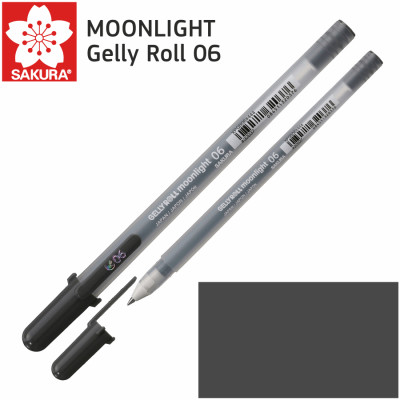 Ручка гелевая Gelly Roll MOONLIGHT 06, Холодный серый, Sakura (XPGB06444)