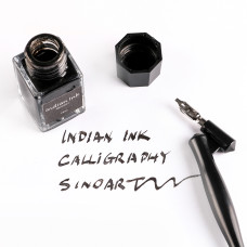 Набор для каллиграфии SINOART, скошенный держатель, 5 перьев, блистер