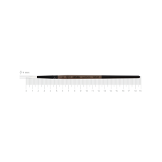 Кисть синтетика круглая MOON 1203R №5 короткая ручка ROSA