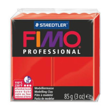 Пластика Fimo Professional, Красная, 85 г.