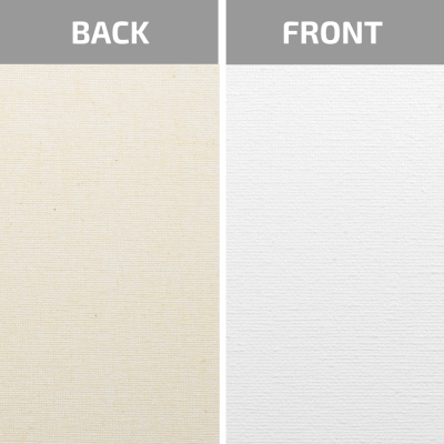 Холст хлопок на подрамнике 15x15 см мелкое зерно, акриловый грунт 280г/м2 Arteo