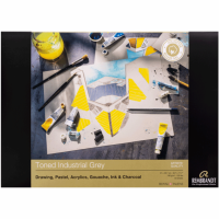Склейка для пастели Rembrandt A4 180г/м2 Toned Industrial Grey Royal Talens, 50 листов