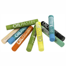 Пастель масляная (546) Серо-зеленый, (набор 6 шт,), MUNGYO