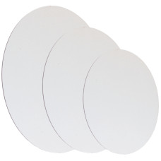 Холст на картоне, овальный, 40х50 см, хлопок акрил ROSA Studio