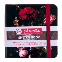 Блокнот для графіки Talens Art Creation, 12х12 см, 140г/м2, 80л, Натюрморт з квітами, Royal Talens