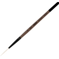 Кисть Синтетика лайнер, MOON 1203RL, №4, кор ручка ROSA 1203RL04