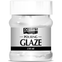 Лак для поталі фінішний, прозорий, 230 мл, Pentart Pouring glaze