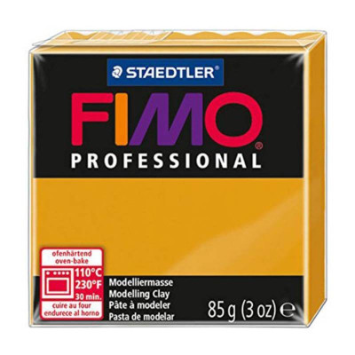 Пластика Professional, Охра желтая, 85г, Fimo