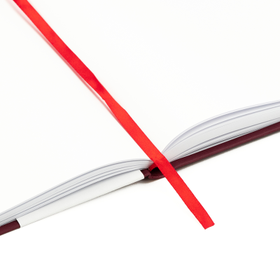 Блокнот A5 (14,8*21см), 100г/м, 96л., бордо, ROSA Studio