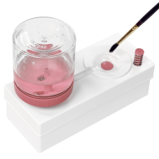 Кистемойка пластиковая с системой слива (50722) розовая DKArt & Craft